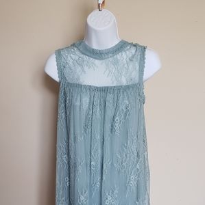 xhilaration pastel teal  size med